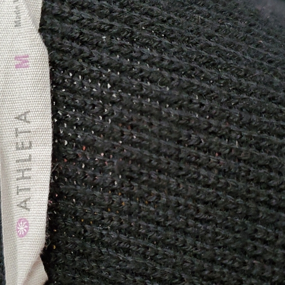 Athleta Hanover Sweater Wool Blend Black Medium - Picture 7 of 9